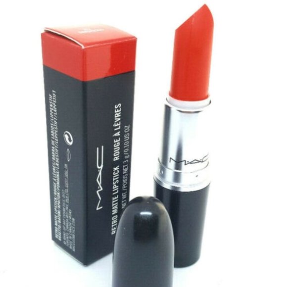 2PK MAC Retro Matte Lipstick .10 oz #702 Dangerous - Picture 2 of 2